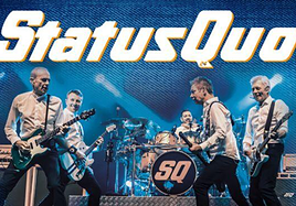 La banda de rock Status Quo.
