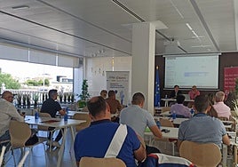 Imagen de una de las jornadas organizadas por la Cámara de Comercio de Orihuela.