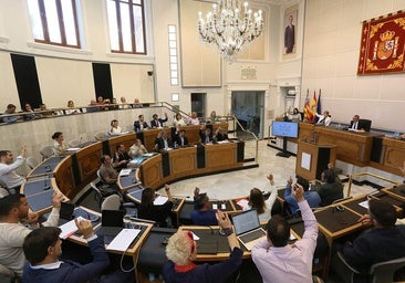 El pleno de la Diputación de Alicante muestra su rechazo a la OPA hostil de BBVA sobre Sabadell