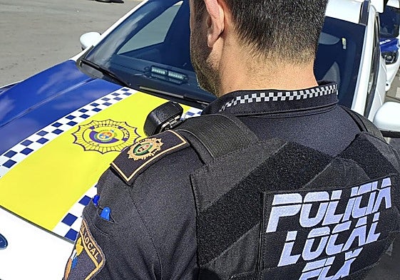 Agente de la policía local de Elche.