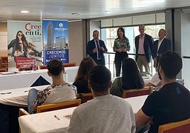 Imagen de la presentación de uno de los cursos de la Cámara de Comercio de Alicante.