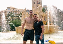 Carlos Abad y Paco Peña, en Luceros.