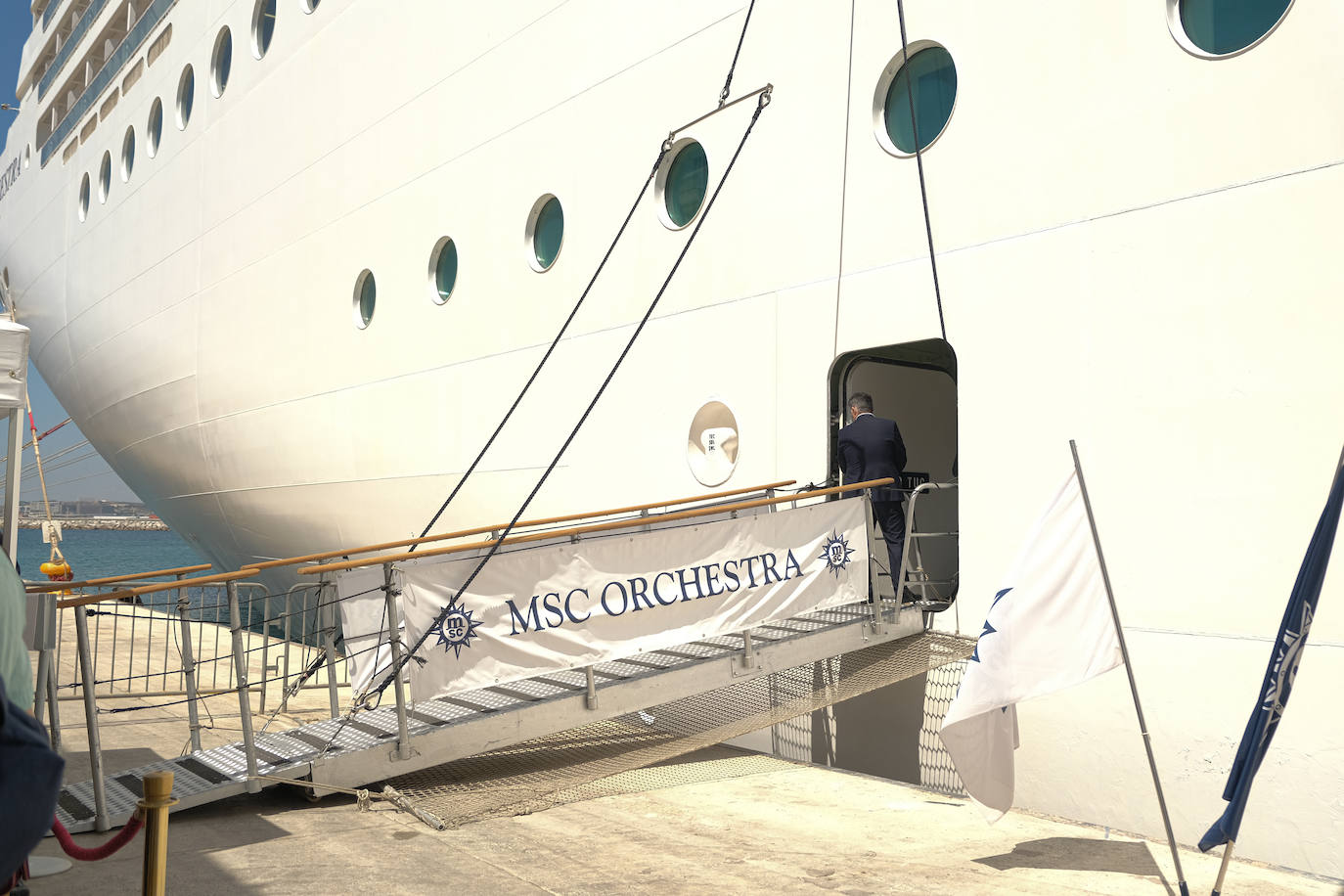 Un día a bordo del MSC Orchestra en Alicante