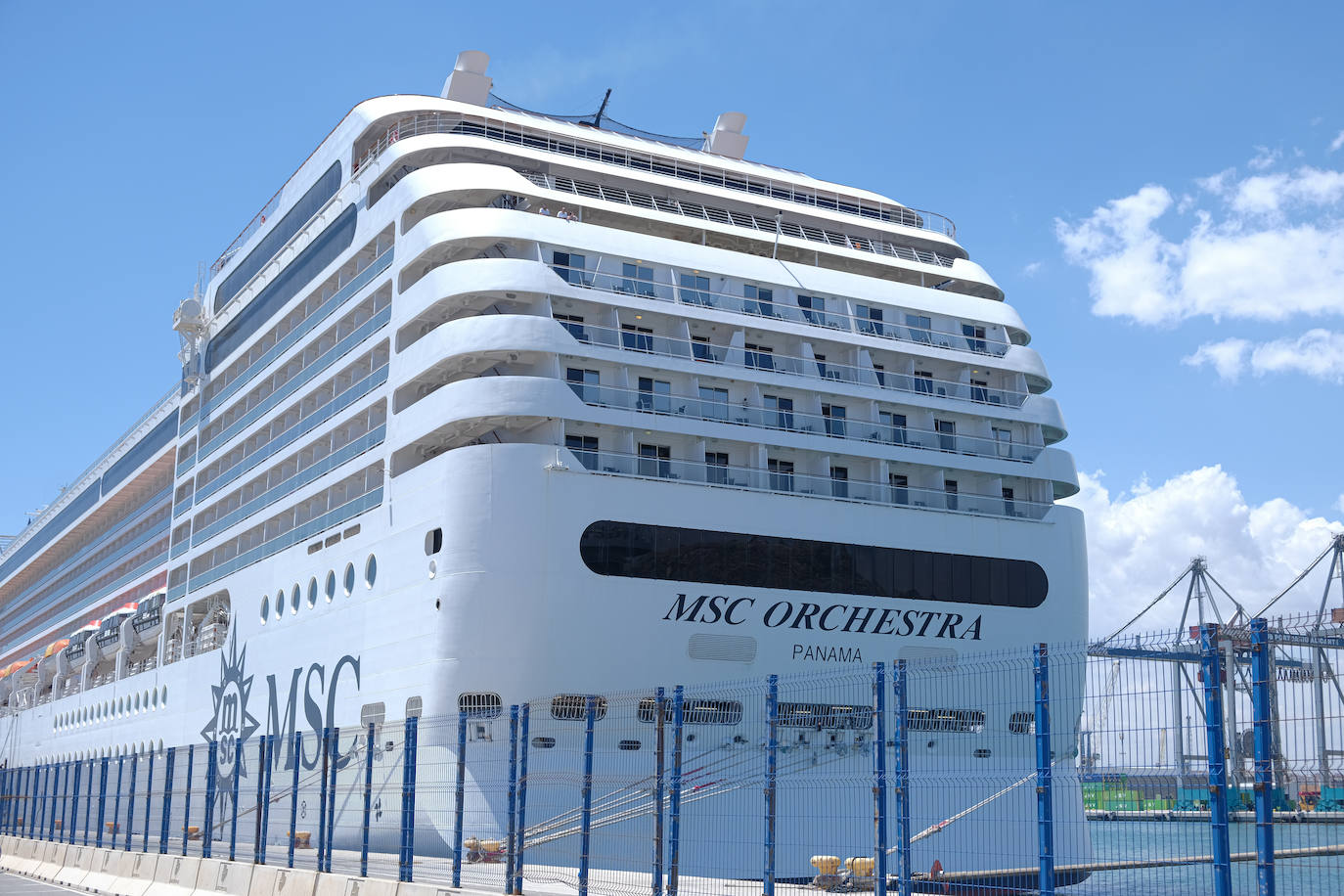 Un día a bordo del MSC Orchestra en Alicante