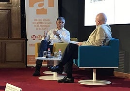 Toni Nadal (derecha) junto al Presidente del COFA, Andrés Mongars.
