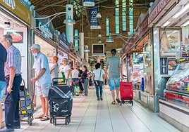 Mercado Central de Alicante en una imagen de archivo.