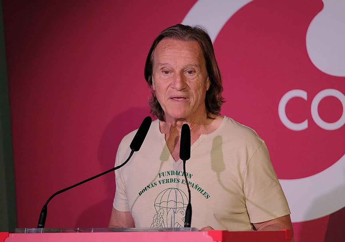 Kitín Muñoz durante la conferencia del Cámara Business Club.