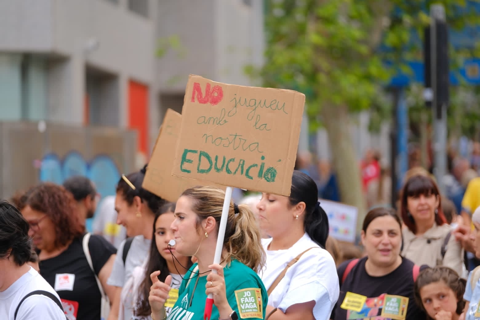 La marea verde toma Alicante en defensa de la educación pública