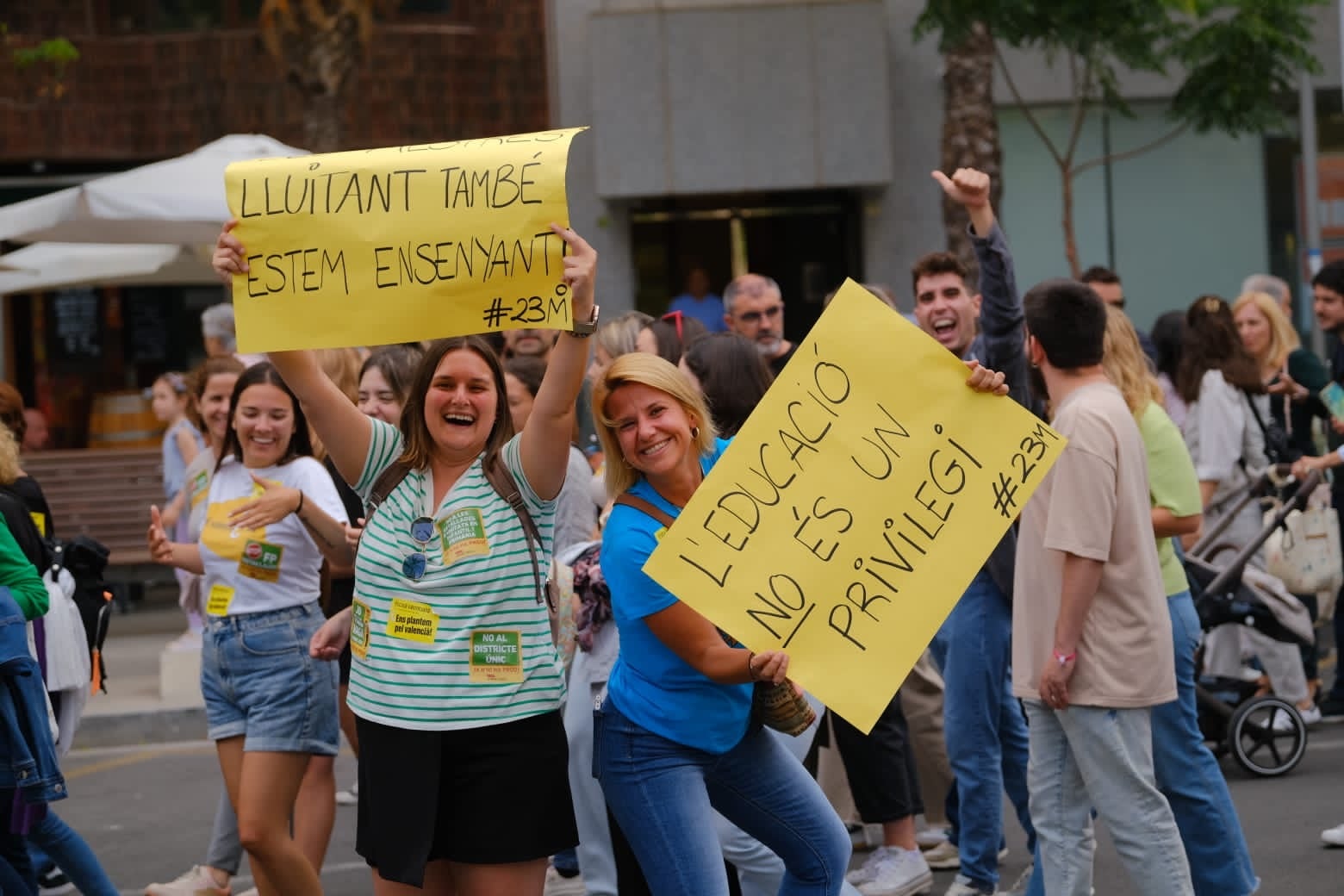 La marea verde toma Alicante en defensa de la educación pública