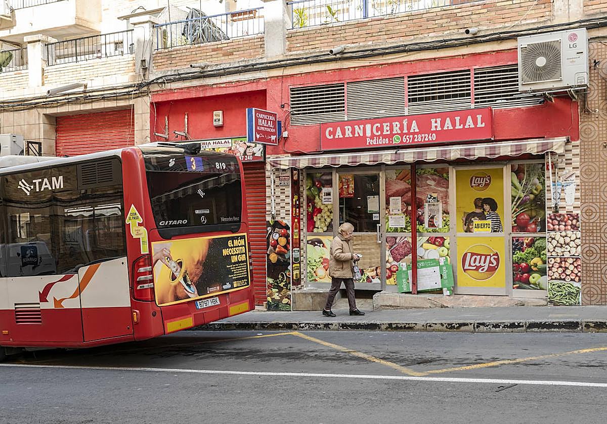 Carnicería Halal en Colonia Requena.
