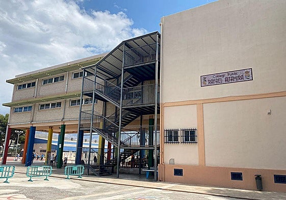 El colegio público Rafael Altamira de El Campello.