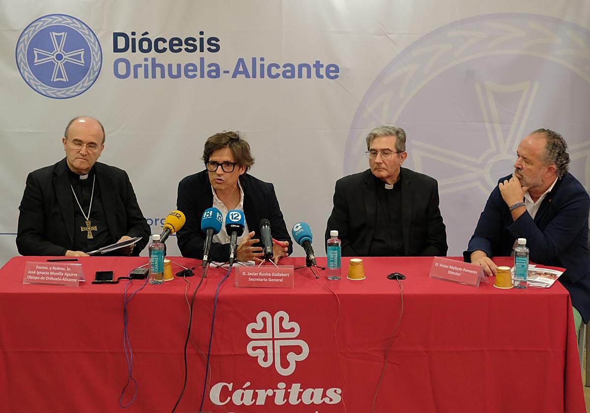 Presentación de la memoria de Cáritas de 2023.