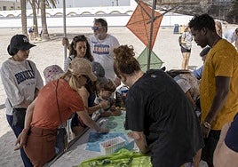 Taller de diseño de cometas.