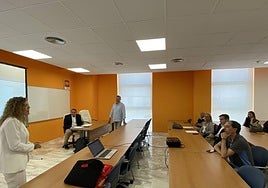 Imagen de la asamblea anual de los mayoristas de la red nacional de mercas celebrada en Mercalicante.