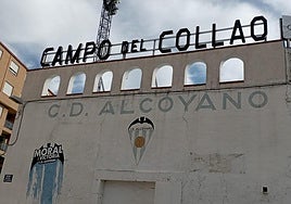 Campo municipal de El Collao, donde el Alcoyano juega sus encuentros como local.