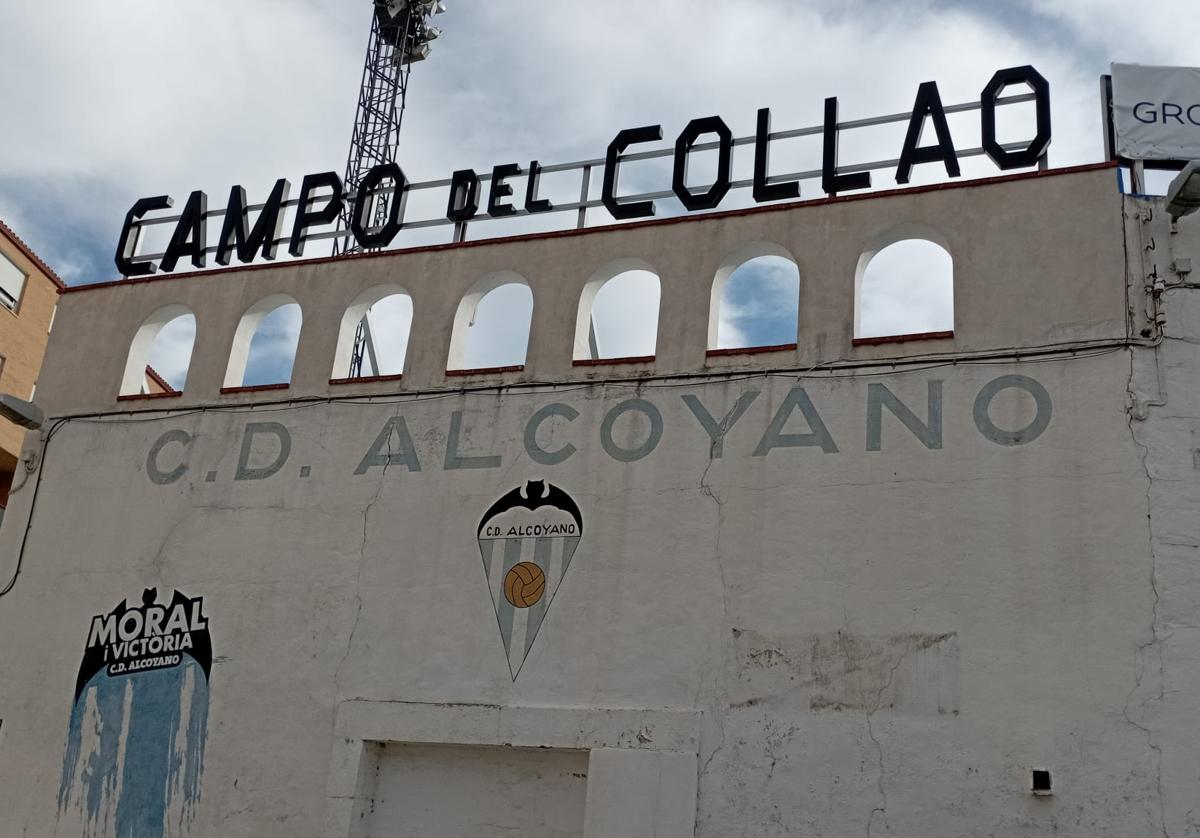 Campo municipal de El Collao, donde el Alcoyano juega sus encuentros como local.