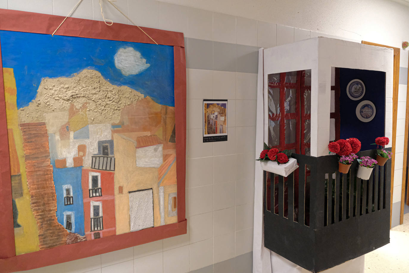 El arte de Gastón Castelló y Eusebio Sempere se reinventa en un colegio de Alicante