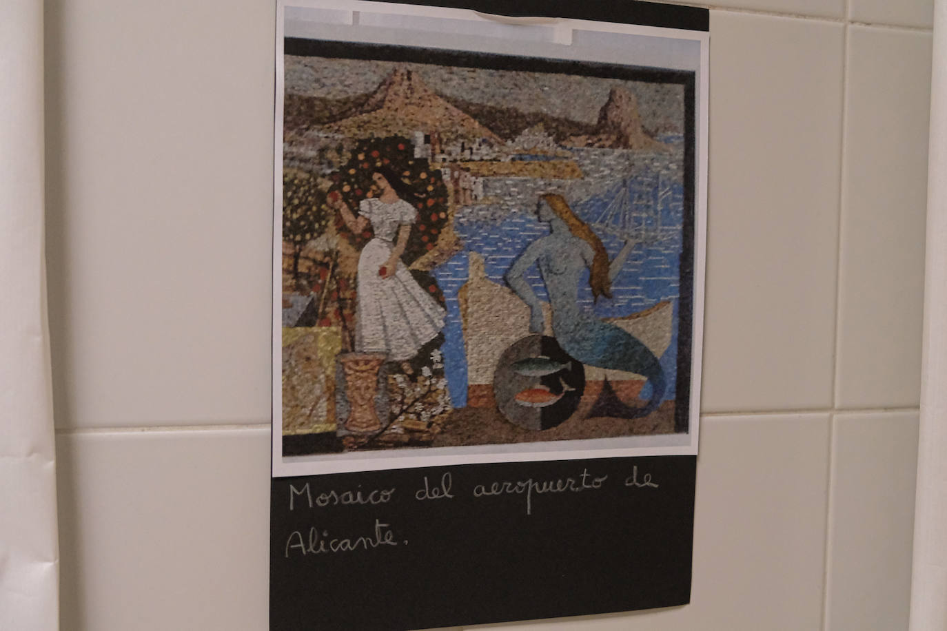 El arte de Gastón Castelló y Eusebio Sempere se reinventa en un colegio de Alicante