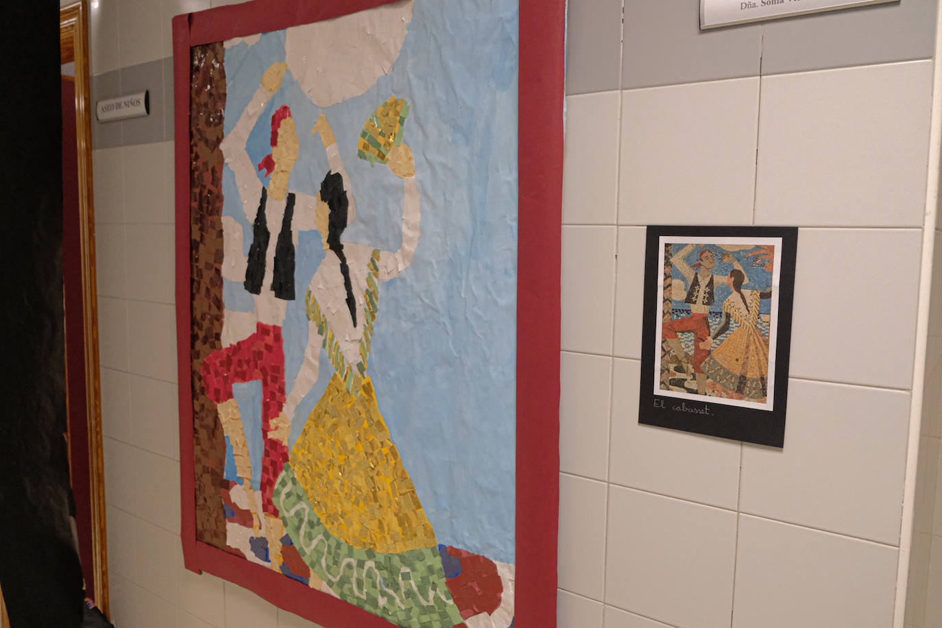 El arte de Gastón Castelló y Eusebio Sempere se reinventa en un colegio de Alicante