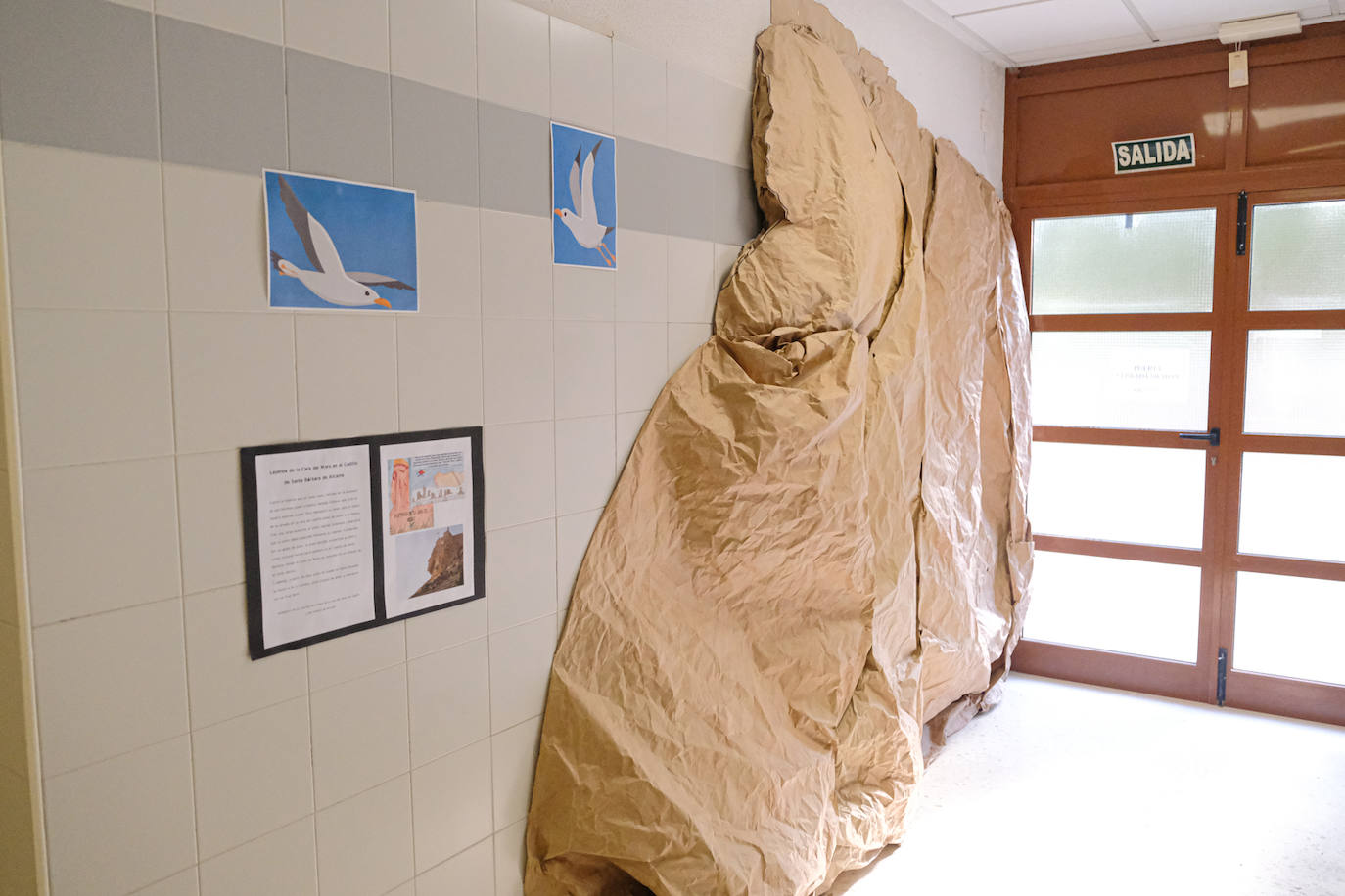 El arte de Gastón Castelló y Eusebio Sempere se reinventa en un colegio de Alicante