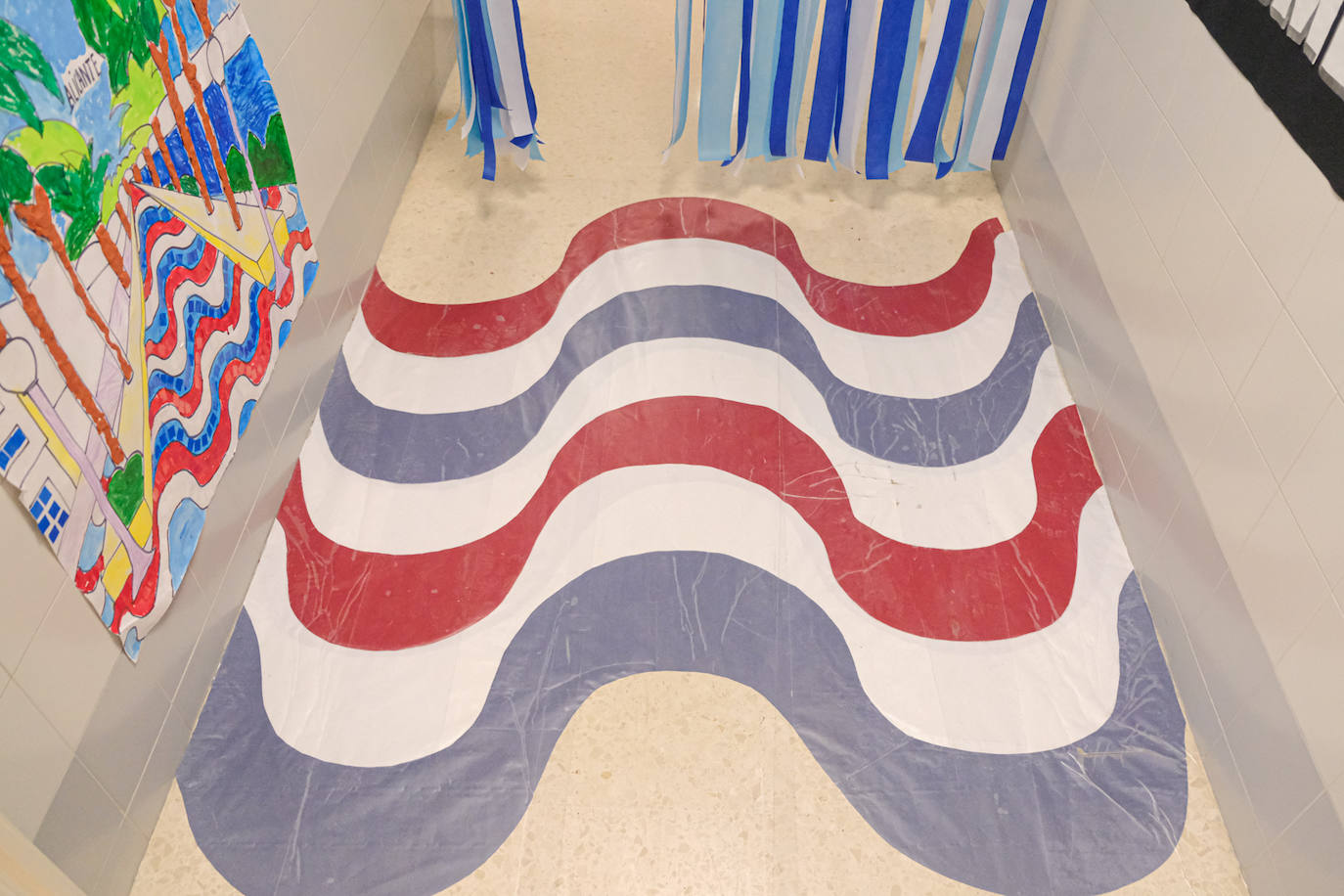 El arte de Gastón Castelló y Eusebio Sempere se reinventa en un colegio de Alicante