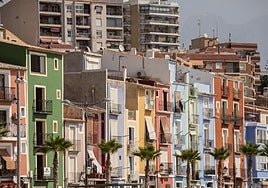 Imagen del frente litoral de La Vila Joiosa