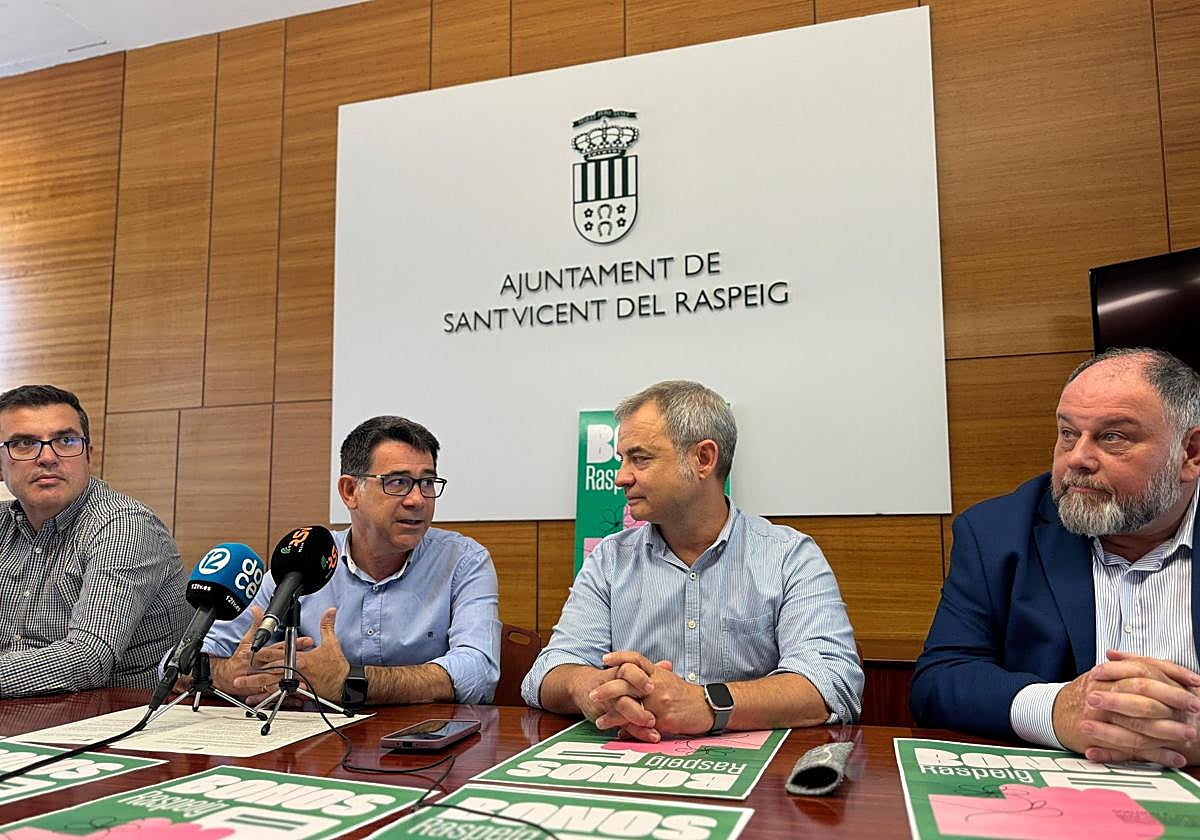 Presentación de los Bonos Consumo de San Vicente del Raspeig.