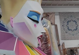 Ninot de la hoguera Florida Portazgo.