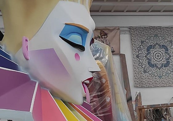 Ninot de la hoguera Florida Portazgo.