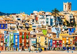 Imagen del frente litoral de La Vila Joiosa