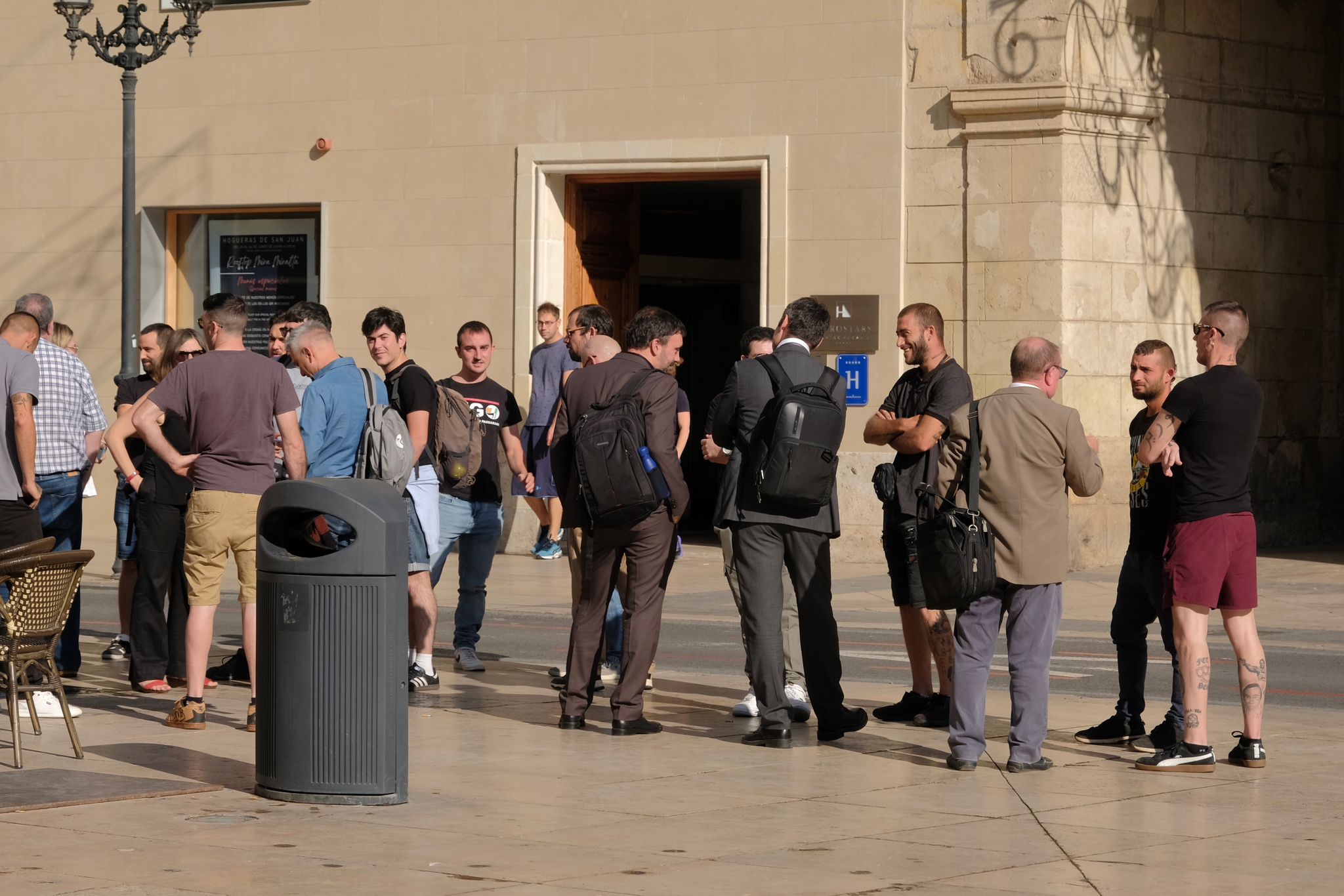 Las imágenes del juicio de los 14 jóvenes de pego que se enfrentaron a un grupo ultra de Gandía