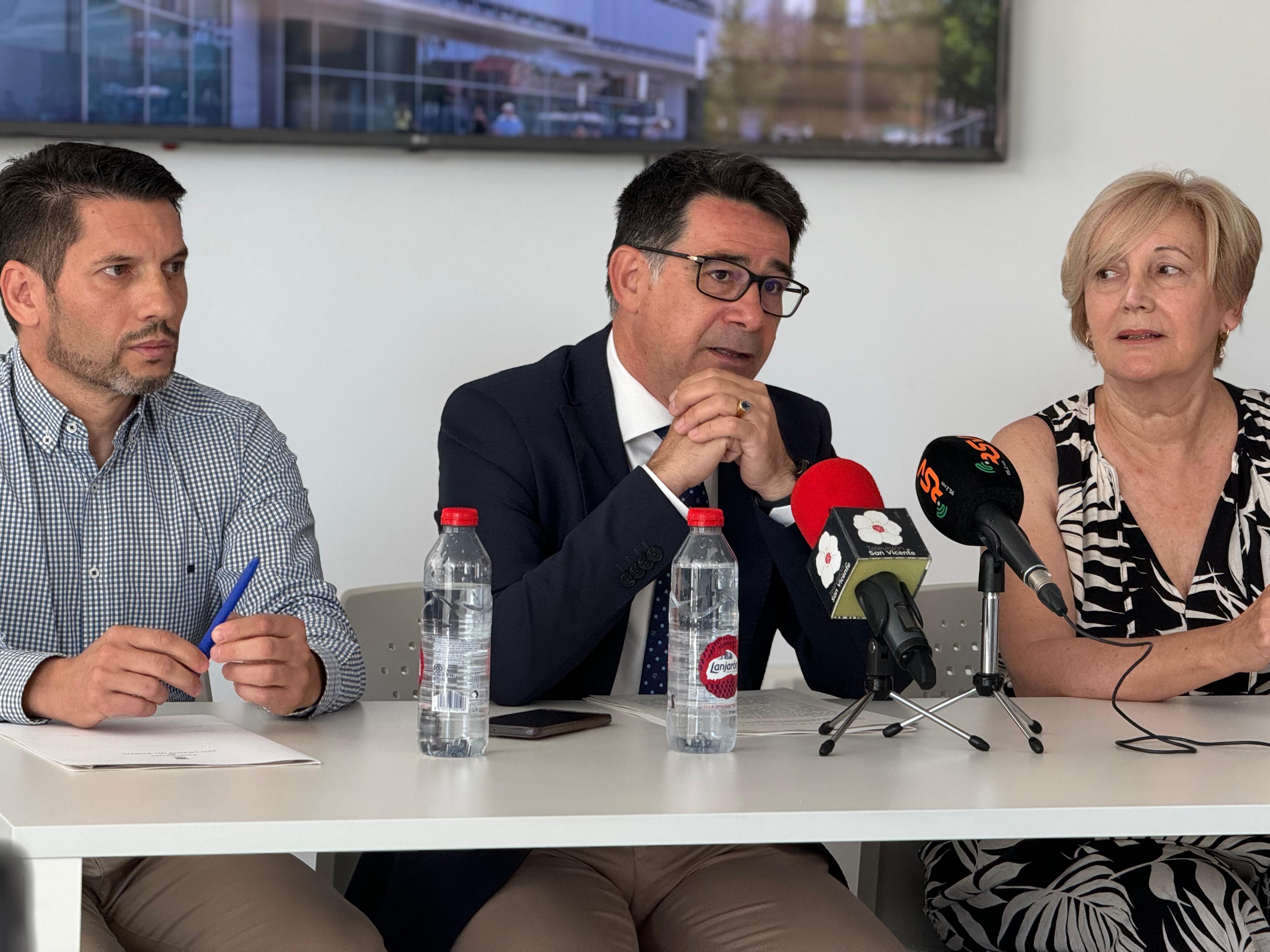 Pachi Pascual al centro de la imagen.