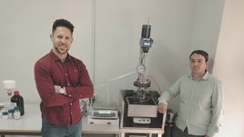 Jorge Sánchez y Asier Martínez, cofundadores de Quimsil.