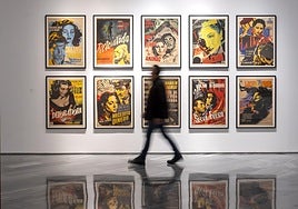 Exposición en el IVAM de Alcoi que se ha tenido que cerrar para preservar las obras.