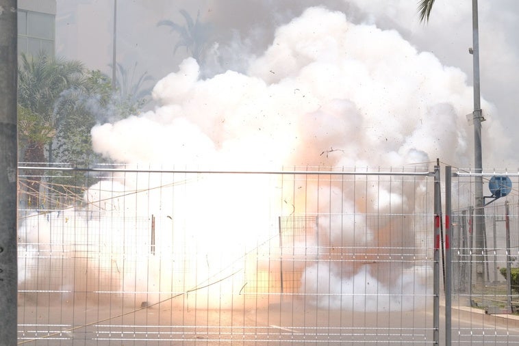 Terremoto final de la mascletà.