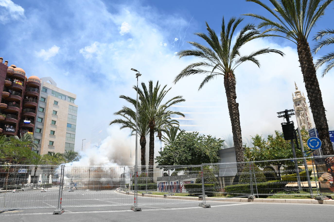 Revive la mascletà del viernes 21 de junio