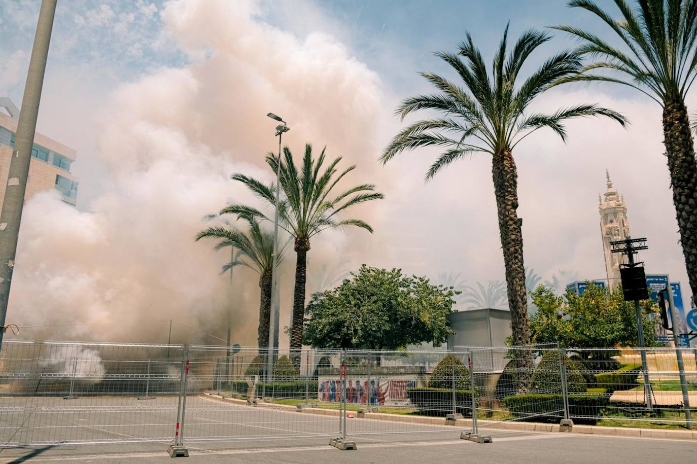 Revive la mascletà del 22 de junio