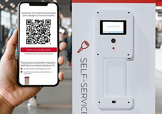 Máquina automatizada para la entrega de llaves.