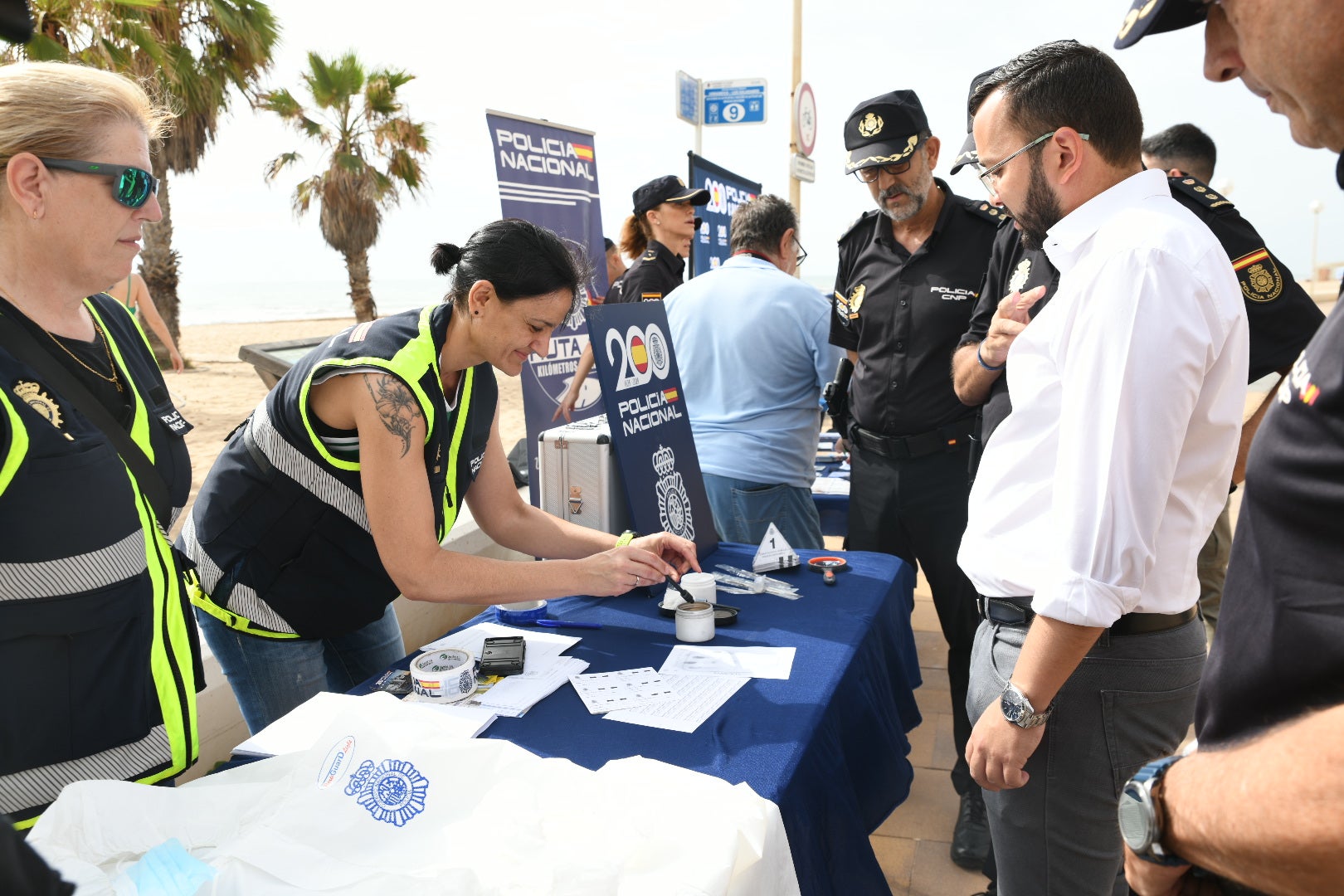 La presentación de la &#039;Operación Verano&#039; de la Policía Nacional de Alicante, en imágenes