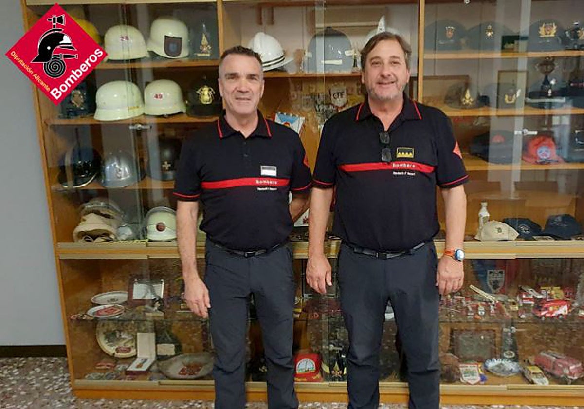 Juan Carlos Torres (i) sustituye a Santiago Rivera (d) en Benidorm