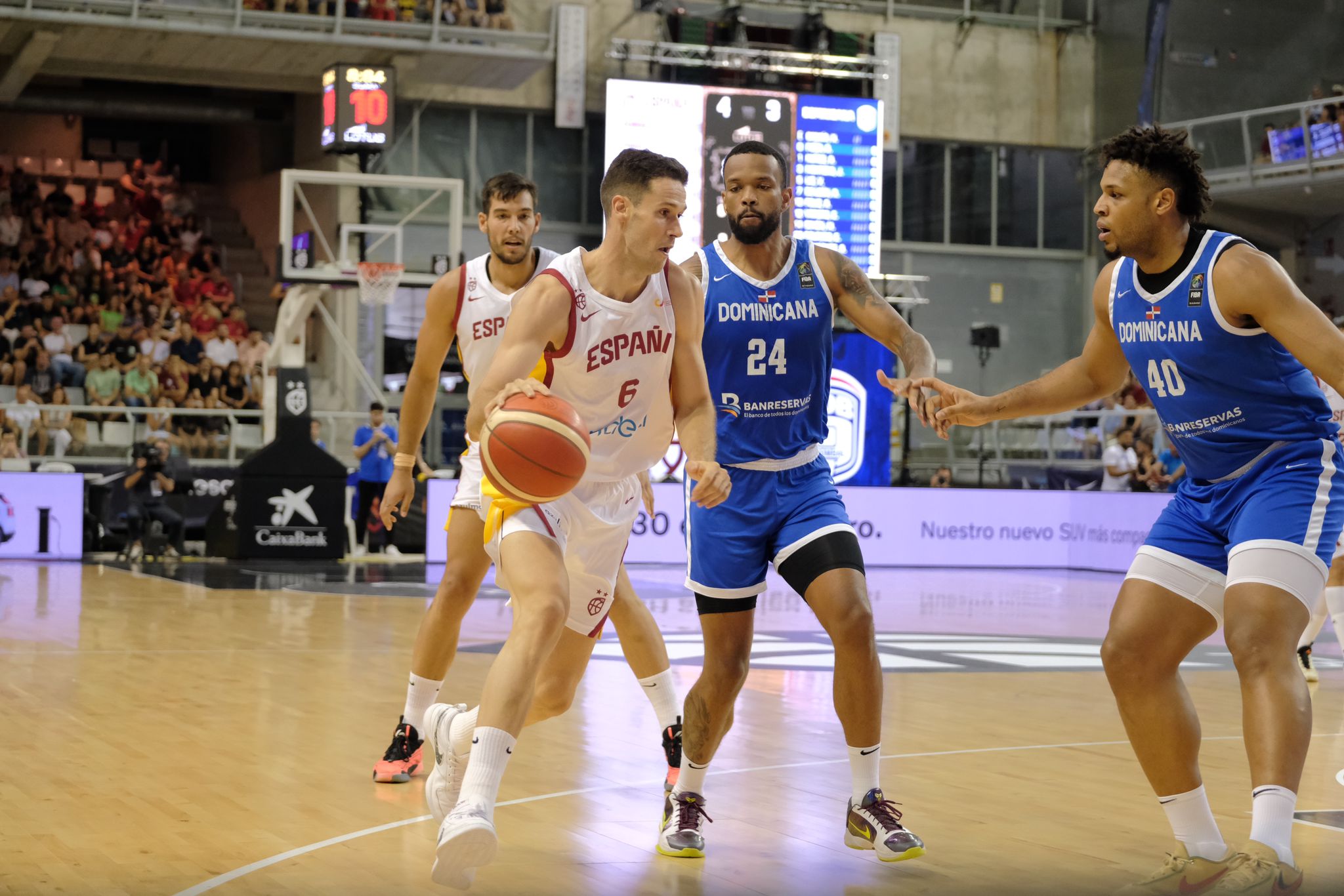 84-74. España vence a la República Dominicana y se prepara para el Preolímpico