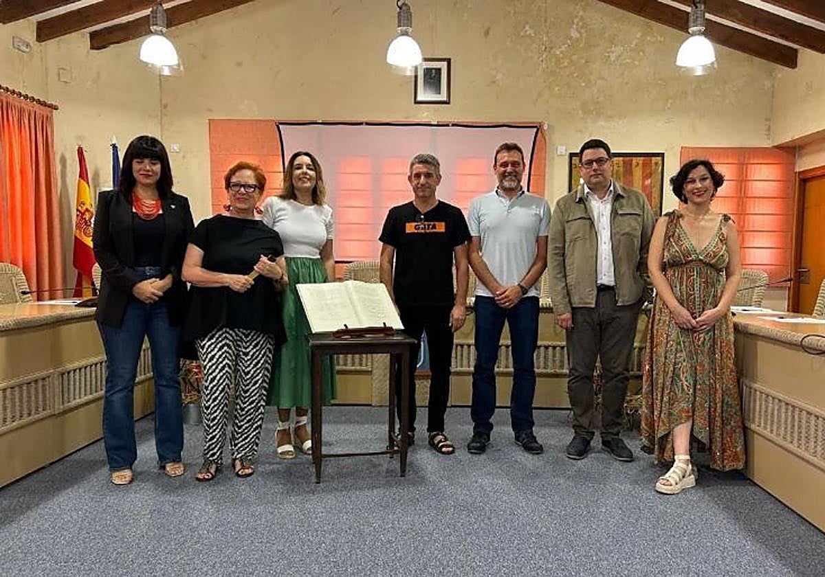 El equipo de gobierno de Gata de Gorgos.