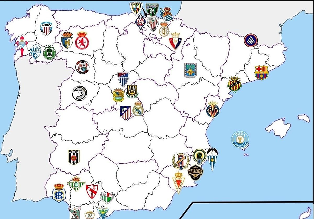Todos los equipos de la 1ª RFEF la próxima temporada.
