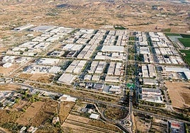 Panorámica de Elche Parque Empresarial.