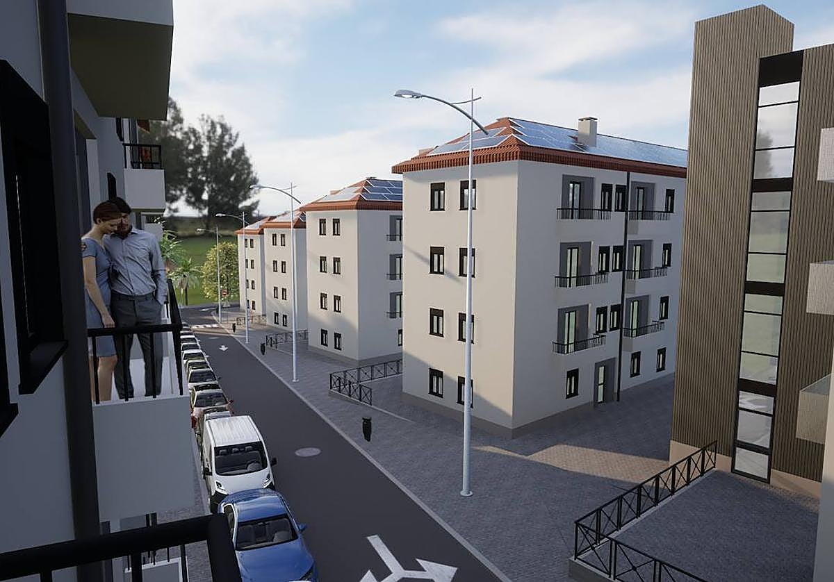 Imagen principal - Elche avanza hacia la licitación de las obras de rehabilitación del barrio de Porfirio Pascual