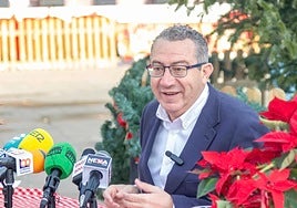 Imagen de archivo de Toni Pérez durante una comparecencia ante la prensa