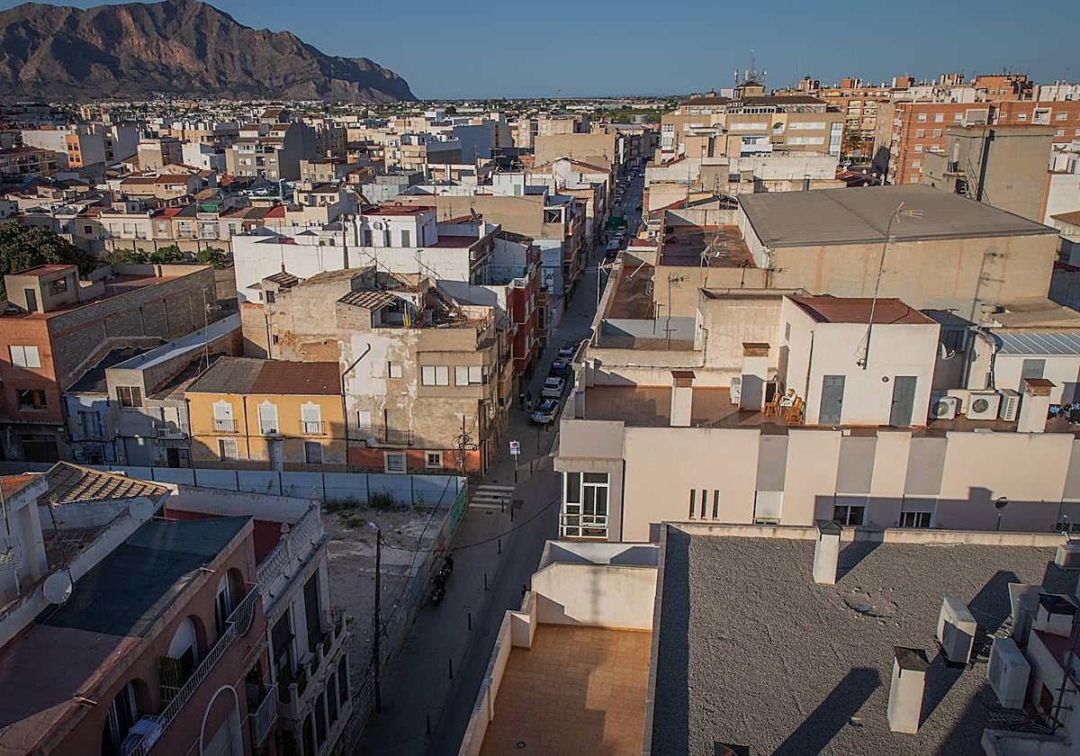 Núcleo urbano de Orihuela.