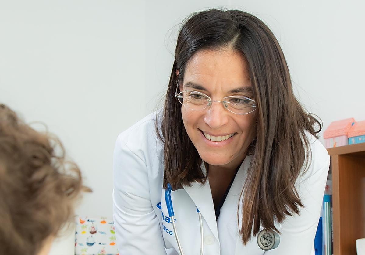 La pediatra Carolina Sanz.