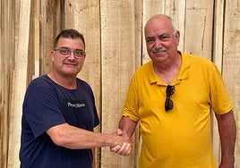 Baenas y Gosálbez sellan la hoguera 2025 de Sagrada Familia.