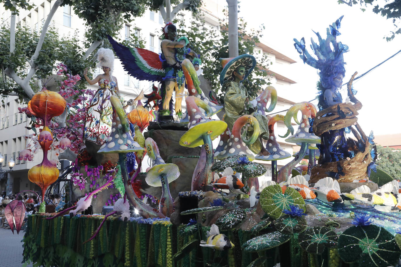 Así ha sido el desfile de Carrozas 2024 de Dénia